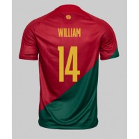 Koszulka piłkarska Portugalia William Carvalho #14 Strój Domowy MŚ 2022 tanio Krótki Rękaw
